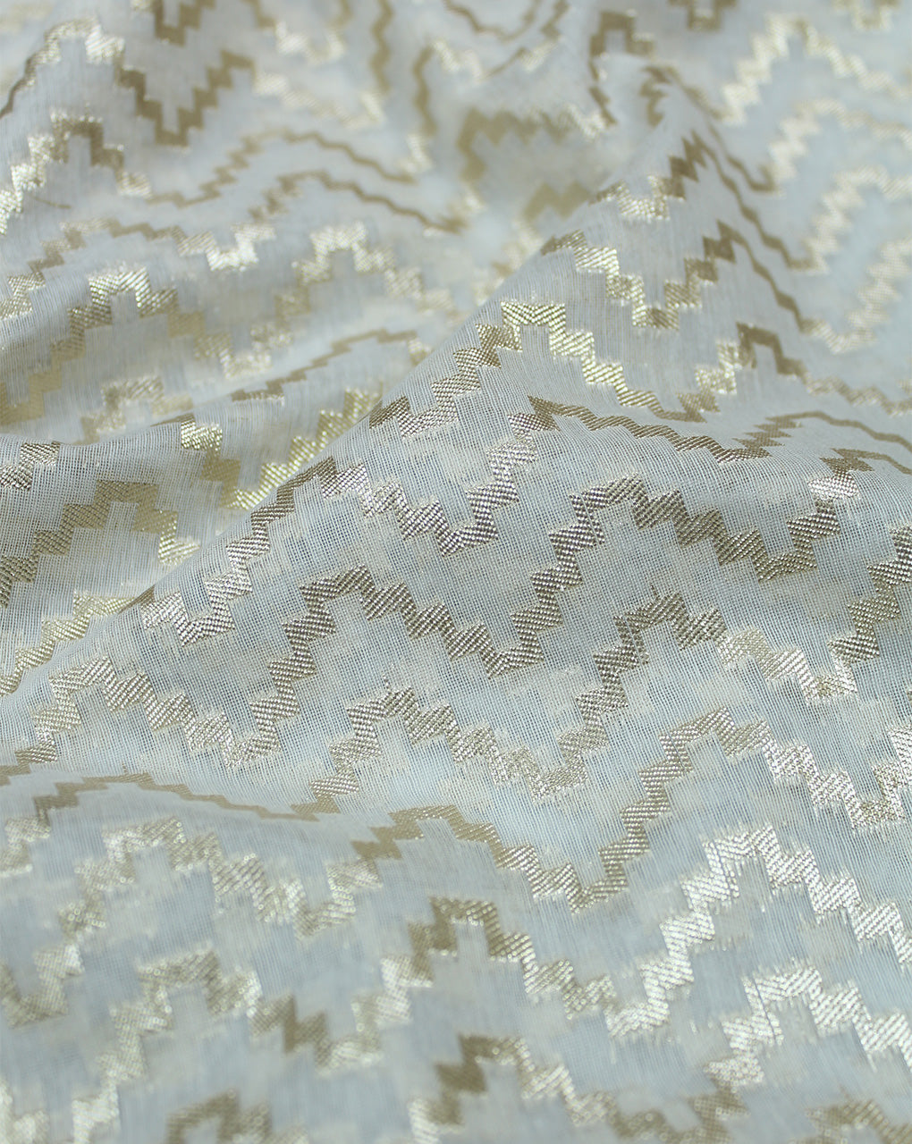 RFD CHANDERI LUREX FABRIC