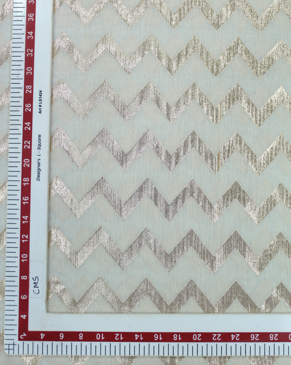 RFD CHANDERI LUREX FABRIC