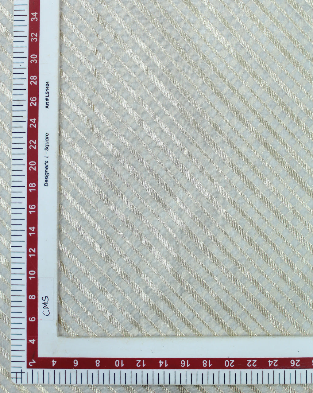 RFD CHANDERI LUREX FABRIC