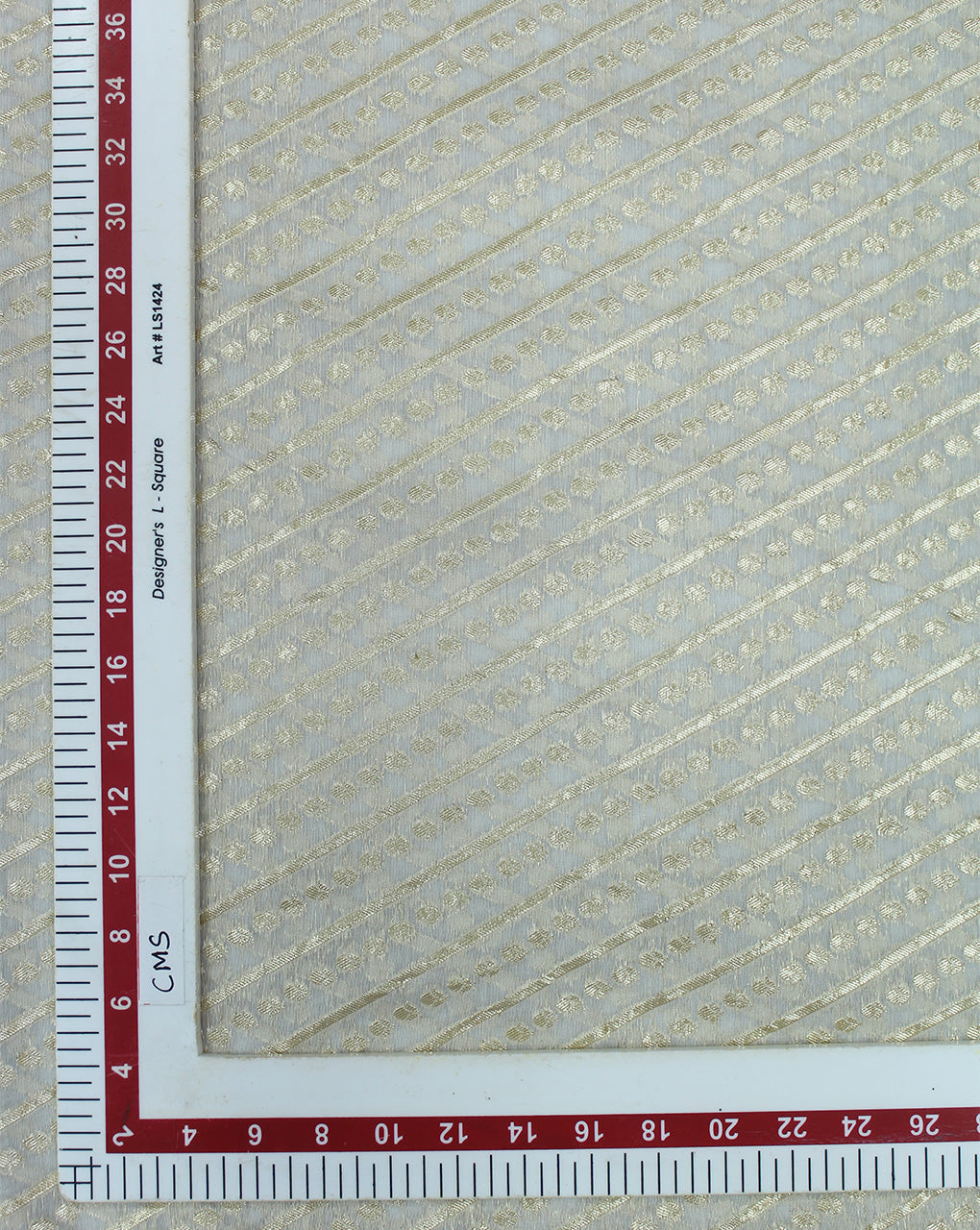 RFD CHANDERI LUREX FABRIC