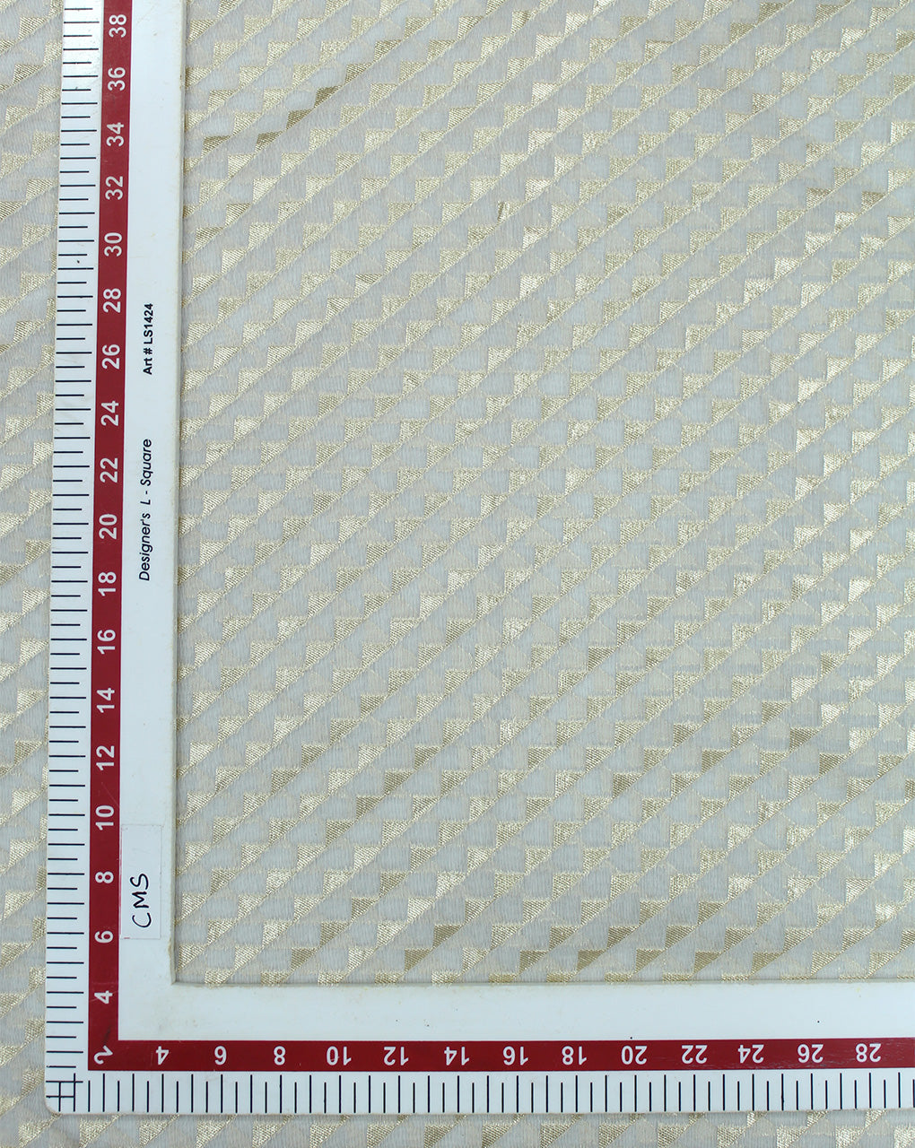 RFD CHANDERI LUREX FABRIC