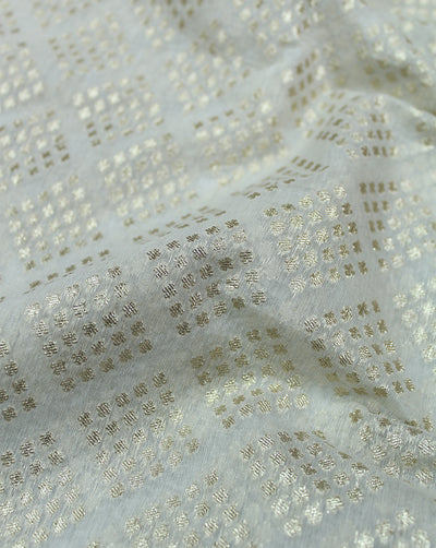 RFD CHANDERI LUREX FABRIC