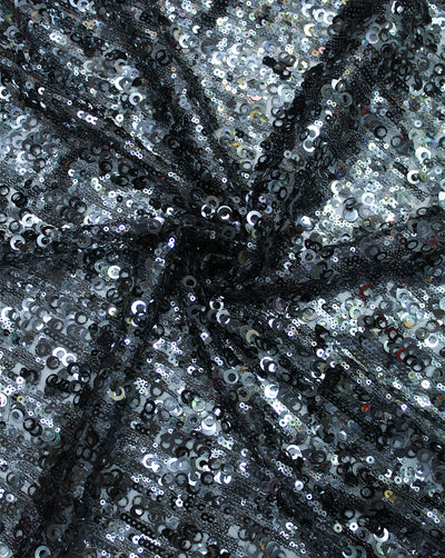 SEQUINS NET FABRIC