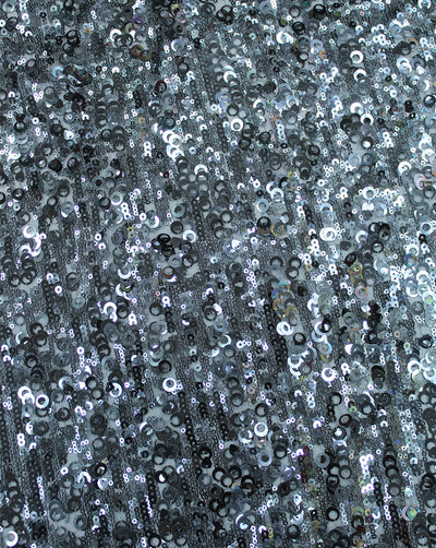 SEQUINS NET FABRIC