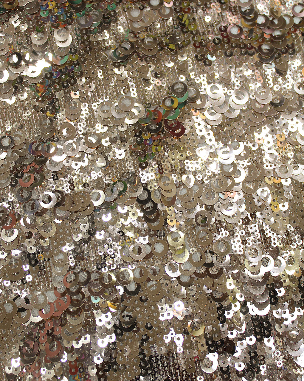 SEQUINS NET FABRIC