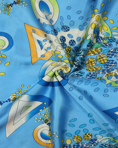 Printed Silk Satin Fabric