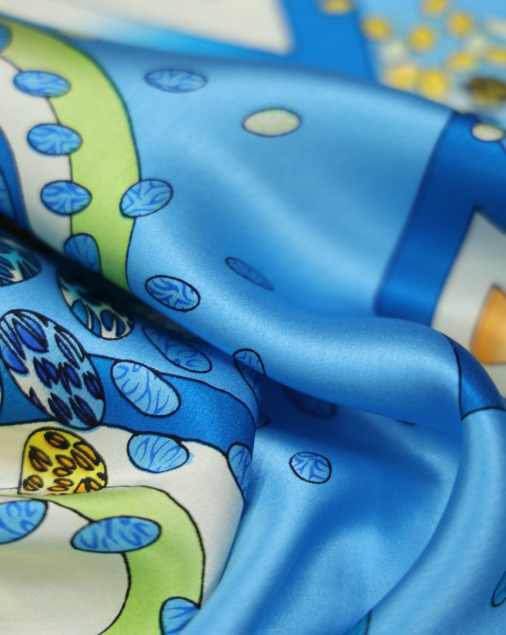 Printed Silk Satin Fabric