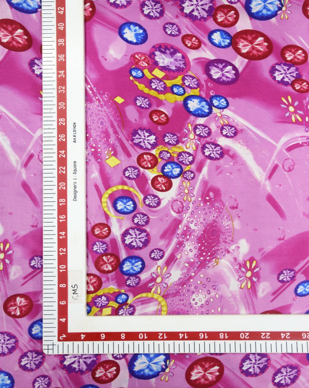 Printed Silk Satin Fabric