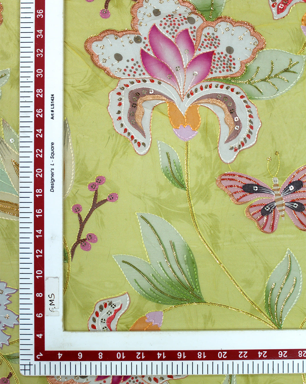 SEQUINS EMBROIDERY FABRIC