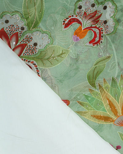SEQUINS EMBROIDERY FABRIC