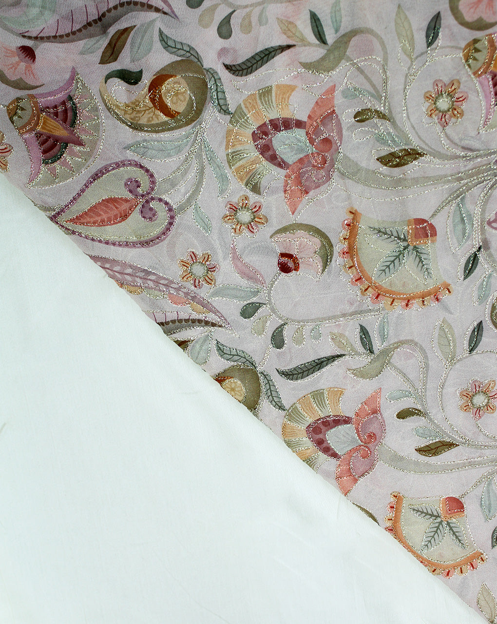 SEQUINS EMBROIDERY FABRIC