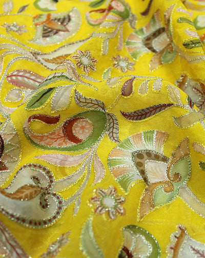SEQUINS EMBROIDERY FABRIC