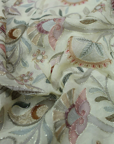 SEQUINS EMBROIDERY FABRIC