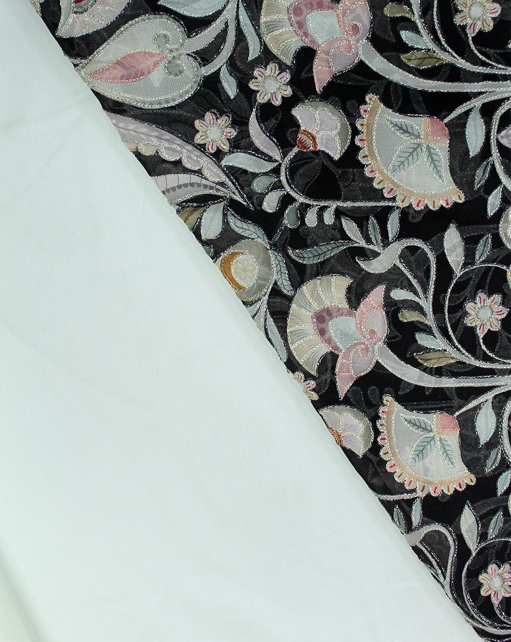 SEQUINS EMBROIDERY FABRIC