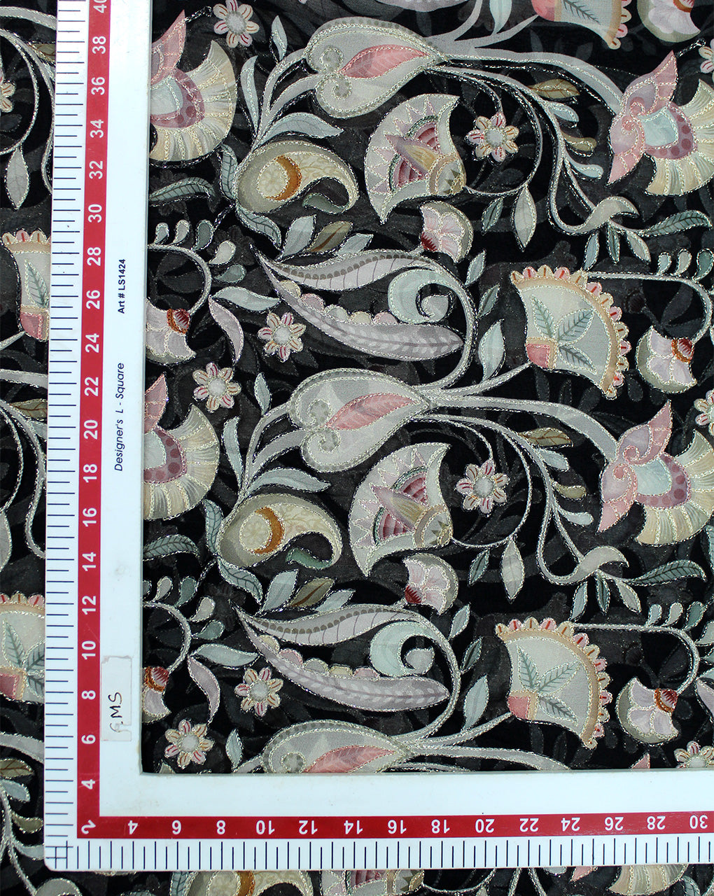 SEQUINS EMBROIDERY FABRIC