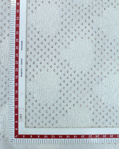 DYEABLE CUTDANA EMBROIDERY FABRIC