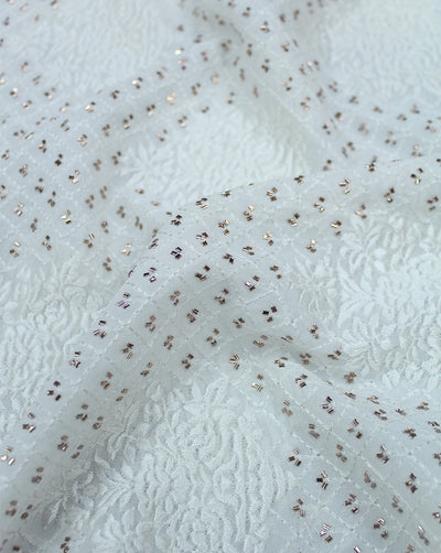 DYEABLE CUTDANA EMBROIDERY FABRIC