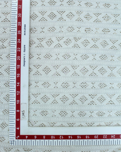 DYEABLE CUTDANA EMBROIDERY FABRIC