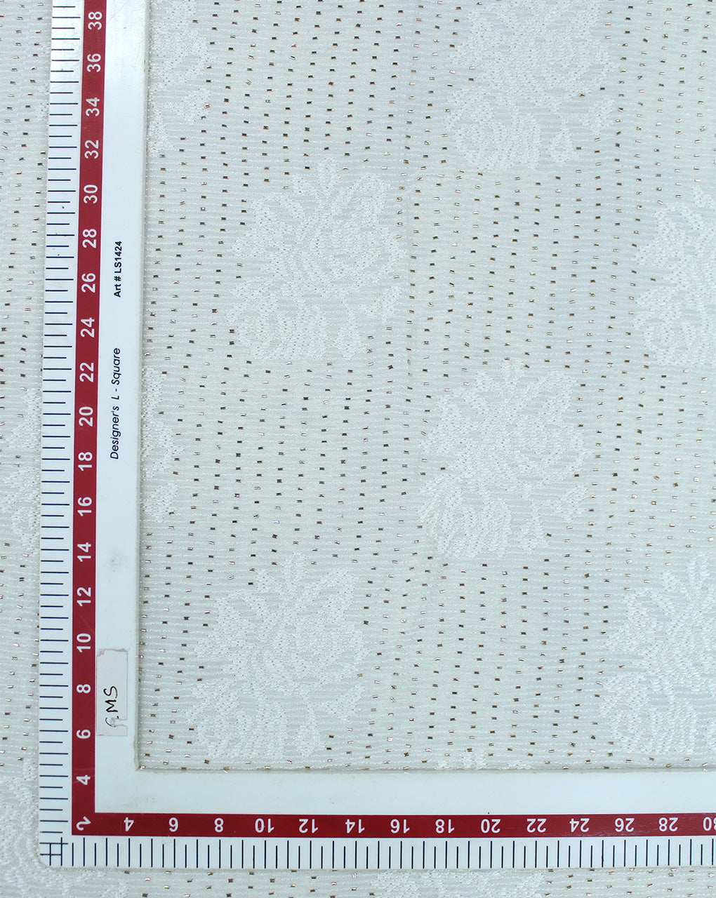 DYEABLE CUTDANA EMBROIDERY FABRIC