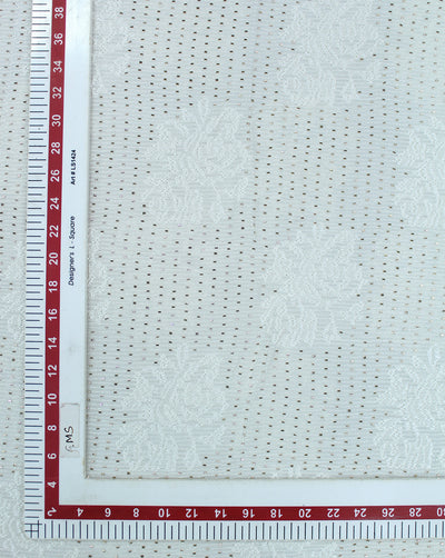 DYEABLE CUTDANA EMBROIDERY FABRIC