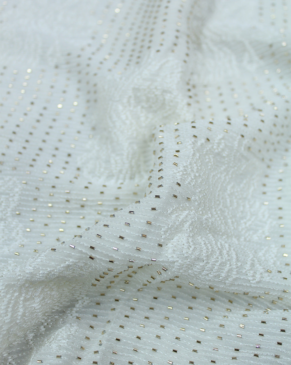 DYEABLE CUTDANA EMBROIDERY FABRIC