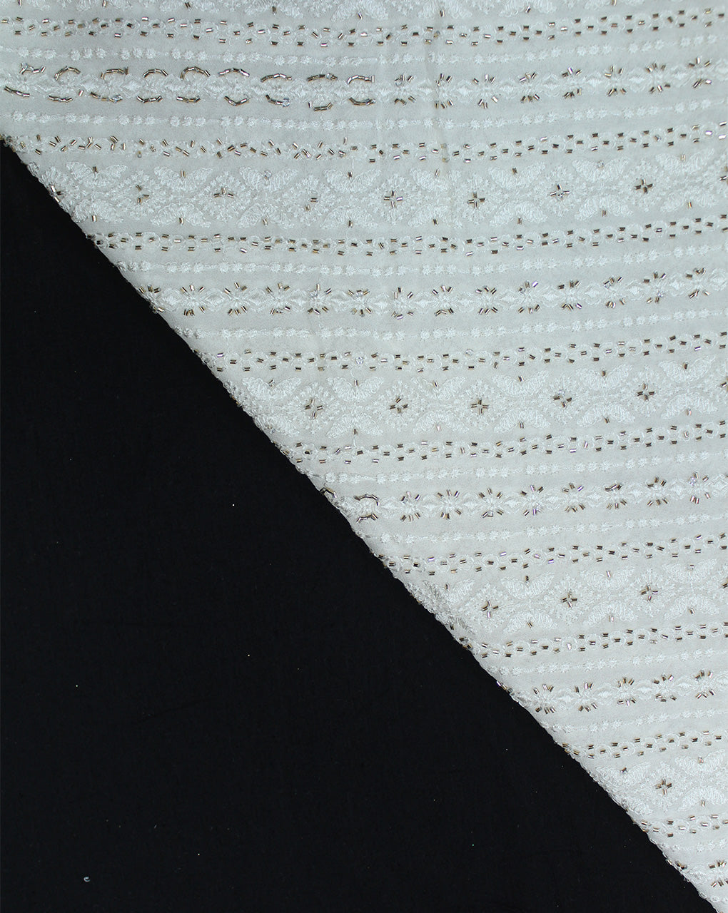 DYEABLE CUTDANA EMBROIDERY FABRIC