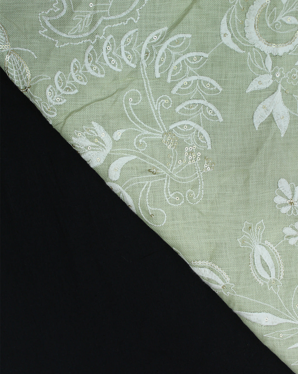 SEQUINS EMBROIDERY FABRIC