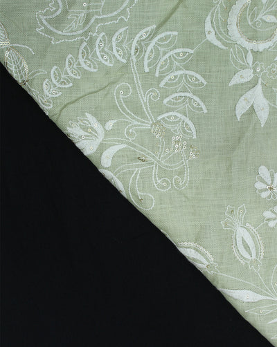 SEQUINS EMBROIDERY FABRIC