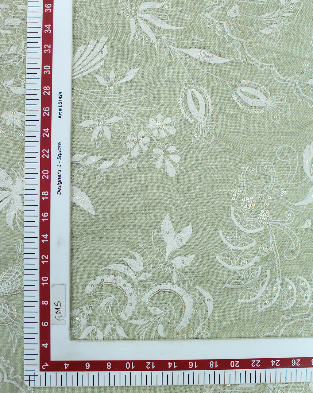 SEQUINS EMBROIDERY FABRIC