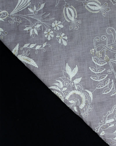 SEQUINS EMBROIDERY FABRIC