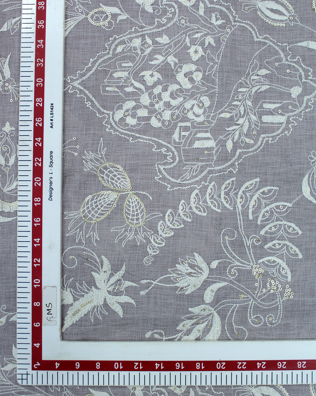 SEQUINS EMBROIDERY FABRIC
