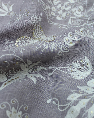 SEQUINS EMBROIDERY FABRIC