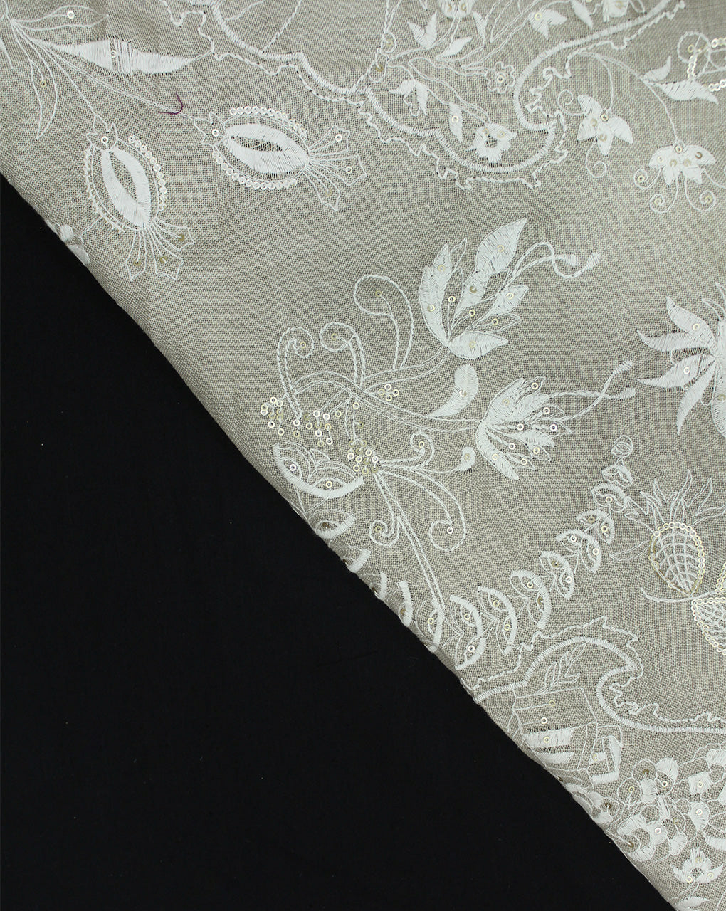 SEQUINS EMBROIDERY FABRIC