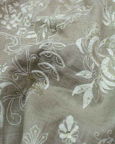 SEQUINS EMBROIDERY FABRIC
