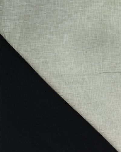 PLAIN LINEN BLENDED FABRIC