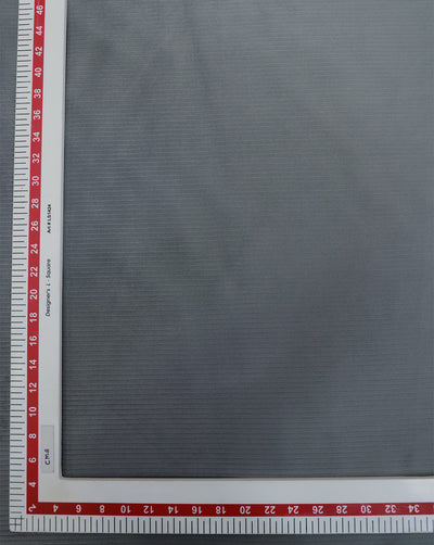 Grey Corduroy Velvet Fabric