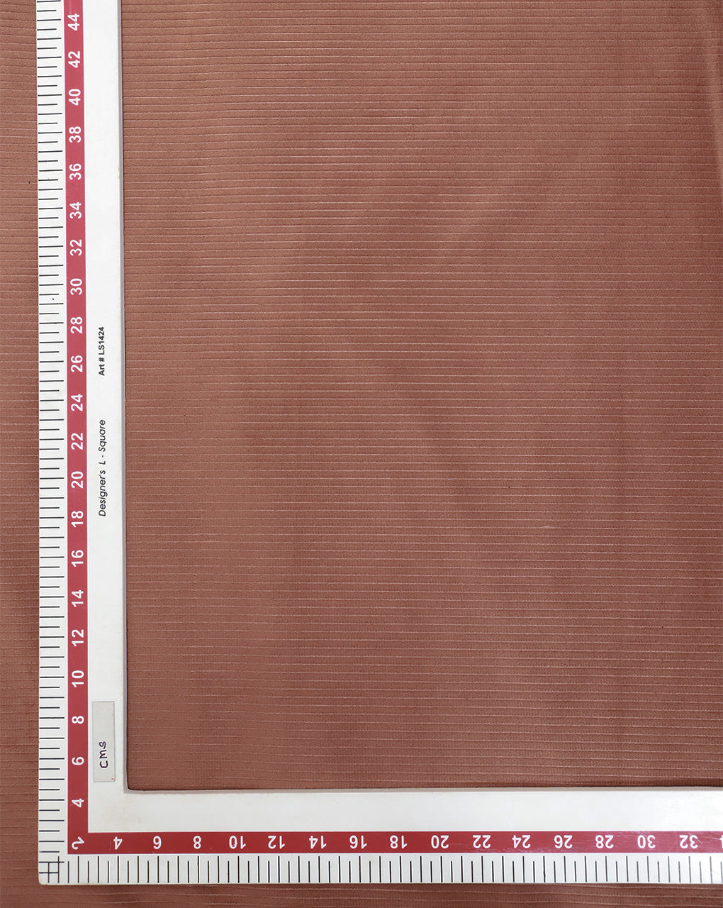 BROWN CORDUROY VELVET FABRIC