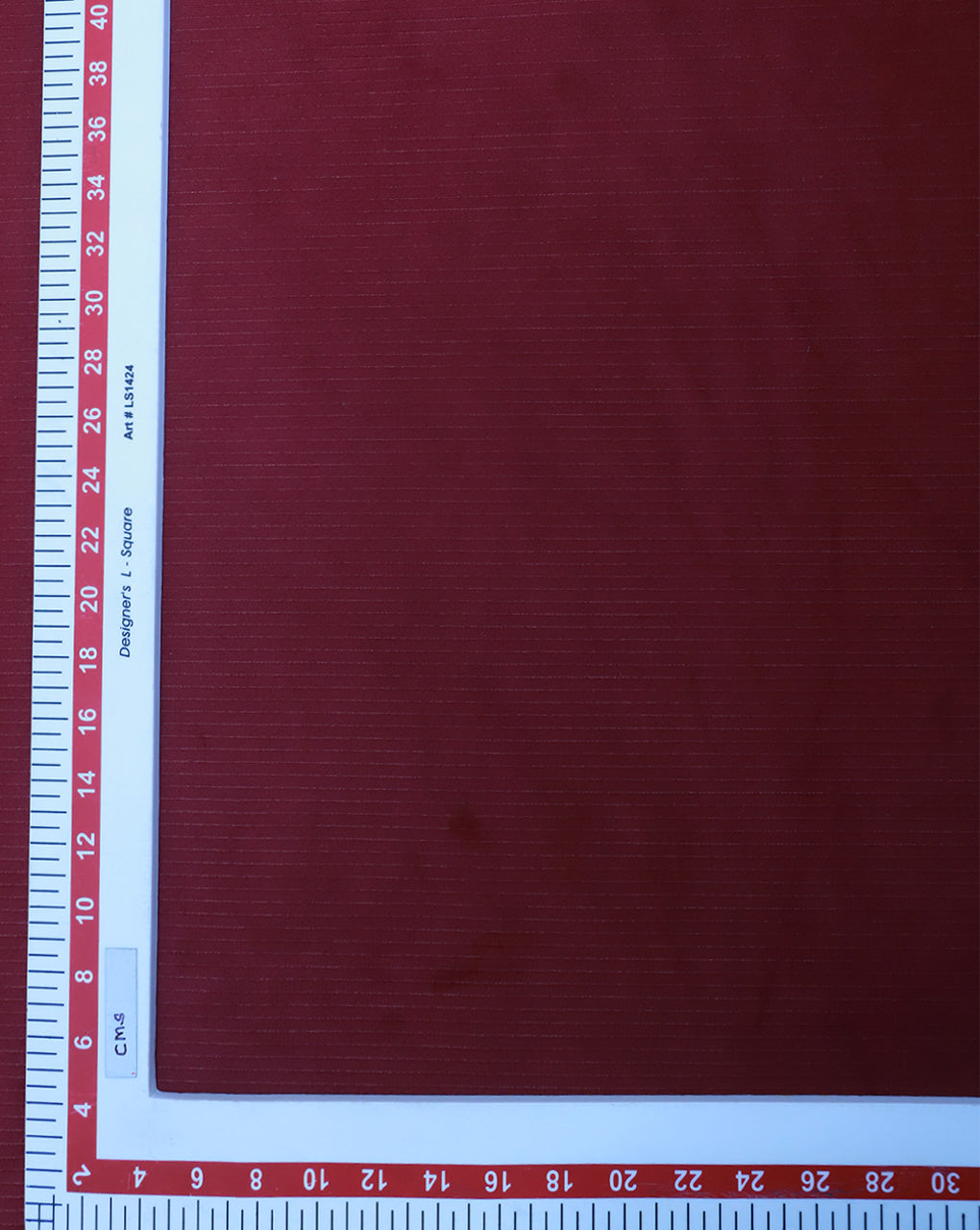 MAROON CORDUROY VELVET FABRIC