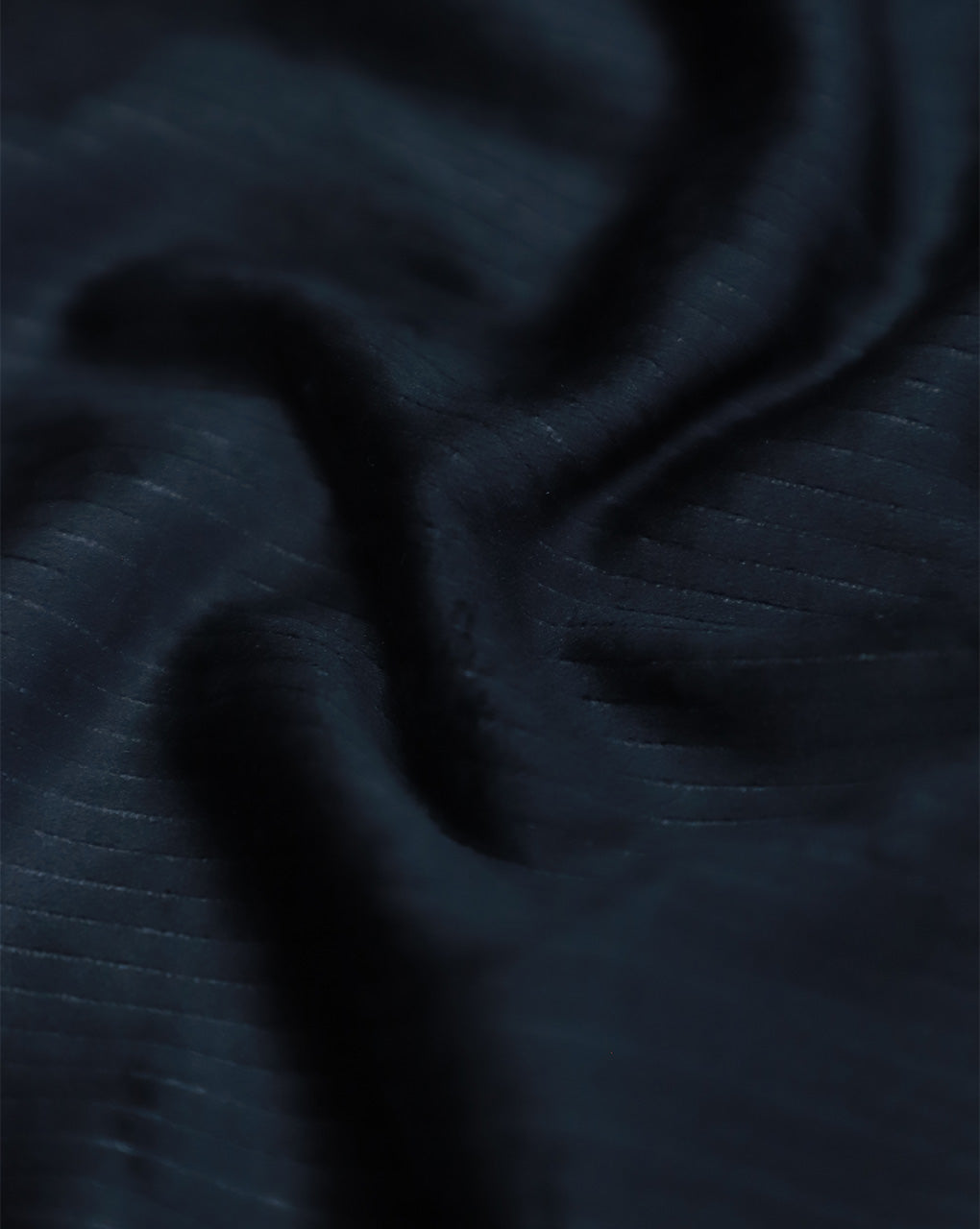 BLACK CORDUROY VELVET FABRIC