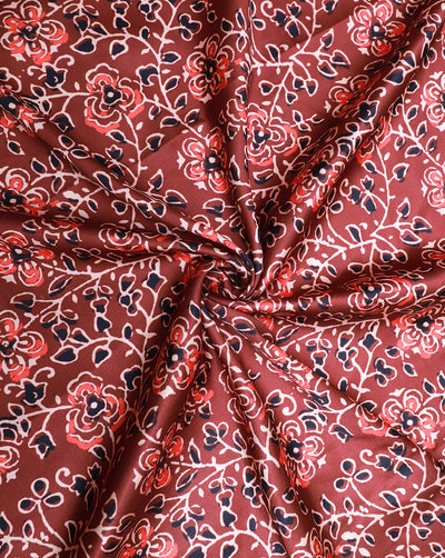 MULTICOLOR KALAMKARI PRINTED FABRIC