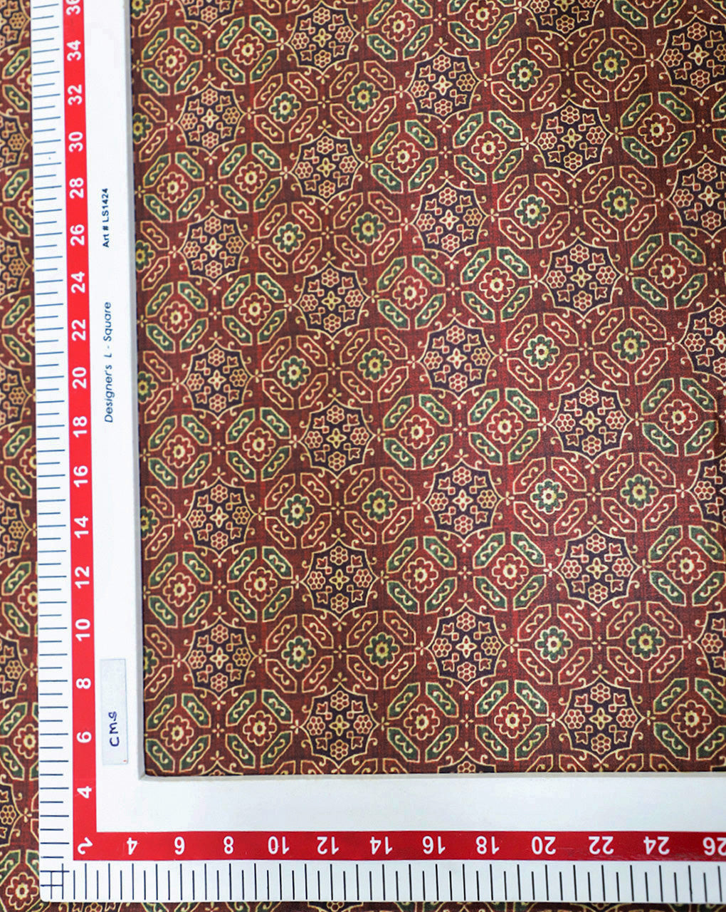 MULTICOLOR KALAMKARI PRINTED FABRIC