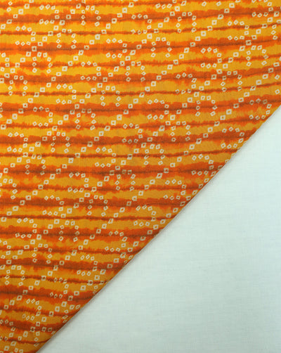 MULTICOLOR POLYESTER VISCOSE PRINTED FABRIC