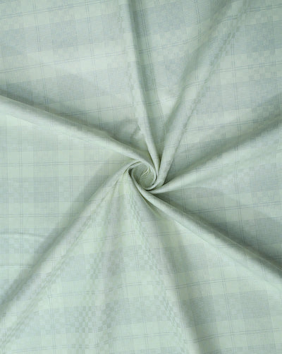 CHECKS PATTERN GIZA COTTON FABRIC (WIDTH - 58 INCHES)