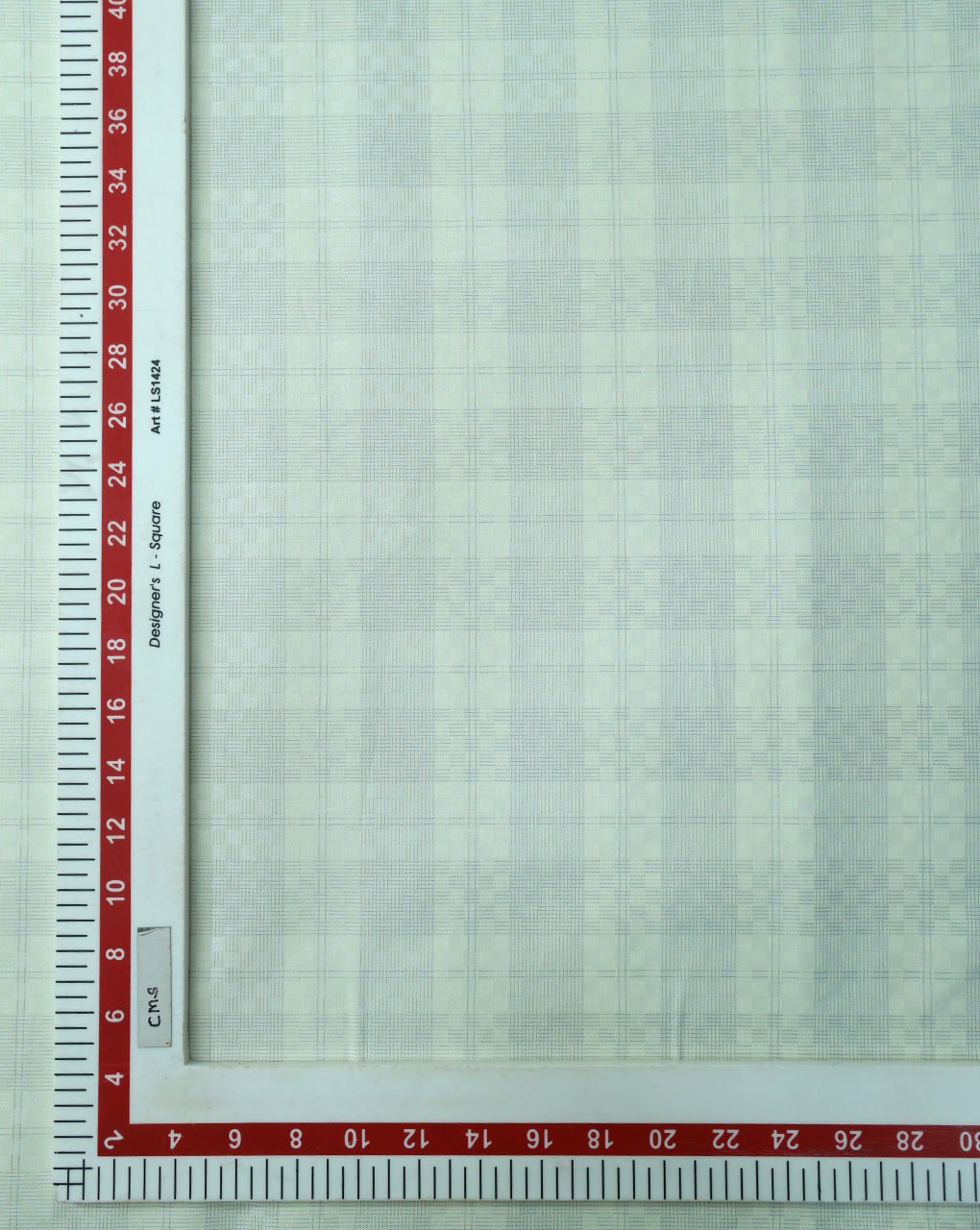 CHECKS PATTERN GIZA COTTON FABRIC (WIDTH - 58 INCHES)