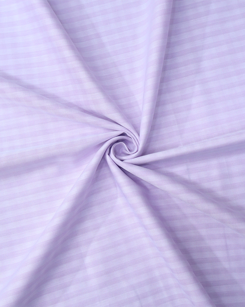 LAVENDER STRIPES PATTERN GIZA COTTON FABRIC (WIDTH - 58 INCHES)