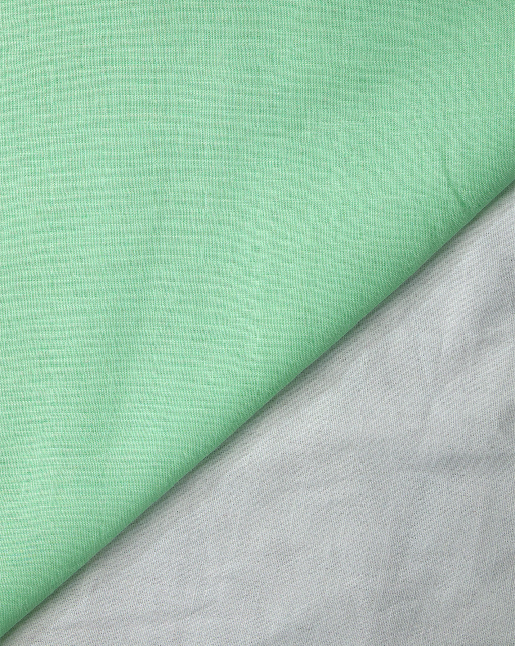 MINT GREEN PLAIN LINEN SHIRTING FABRIC