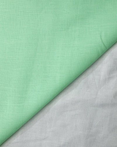 MINT GREEN PLAIN LINEN SHIRTING FABRIC