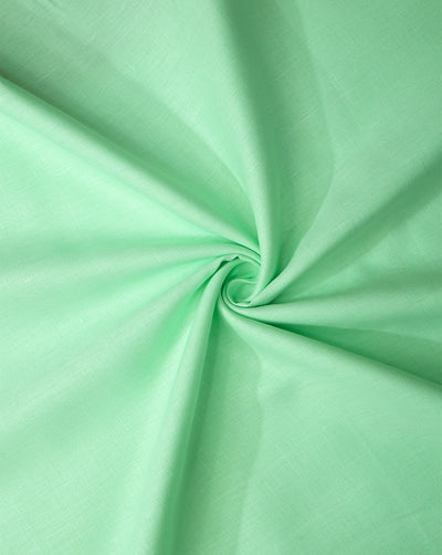 MINT GREEN PLAIN LINEN SHIRTING FABRIC