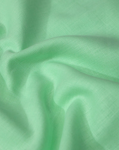 MINT GREEN PLAIN LINEN SHIRTING FABRIC