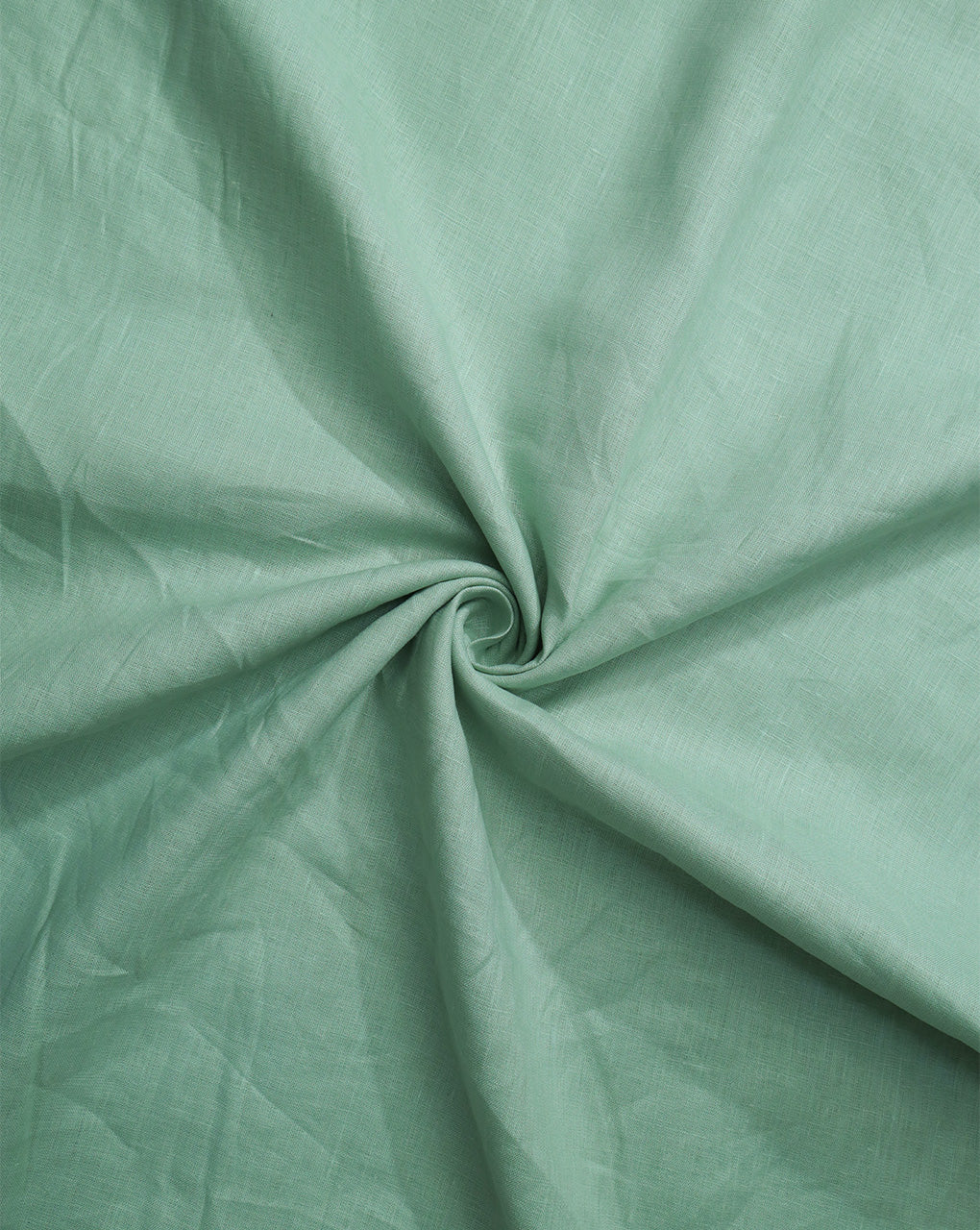 LIGHT MINT GREEN PLAIN LINEN SHIRTING FABRIC